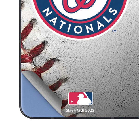 MLB Washington Nationals Game Ball Galaxy Z Fold5 5G Skin